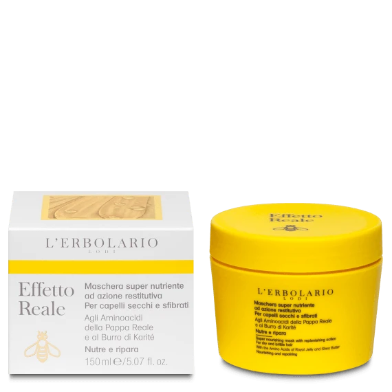 Maschera Capelli Super Nutriente Effetto Reale - L'Erbolario
