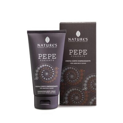 Crema Corpo Energizzante Pepe Fondente - Nature's