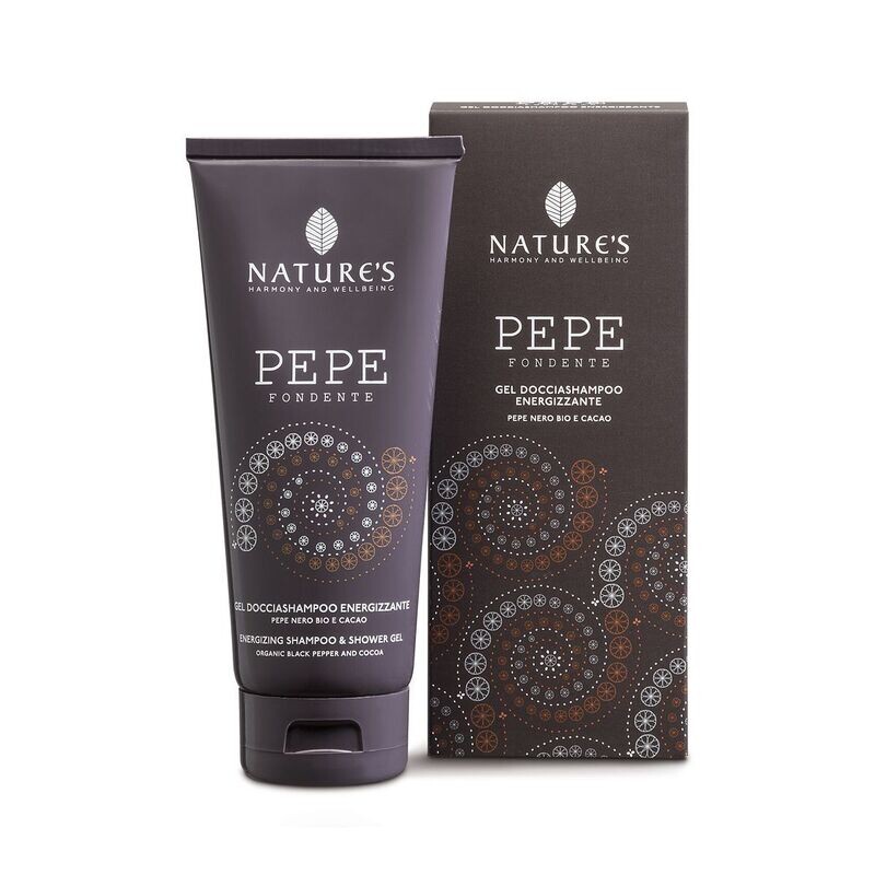 Gel Docciashampoo Energizzante Pepe Fondente - Nature's