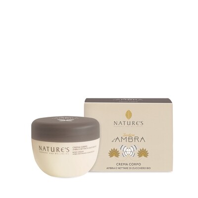 Crema corpo Zucchero D'ambra - Nature's