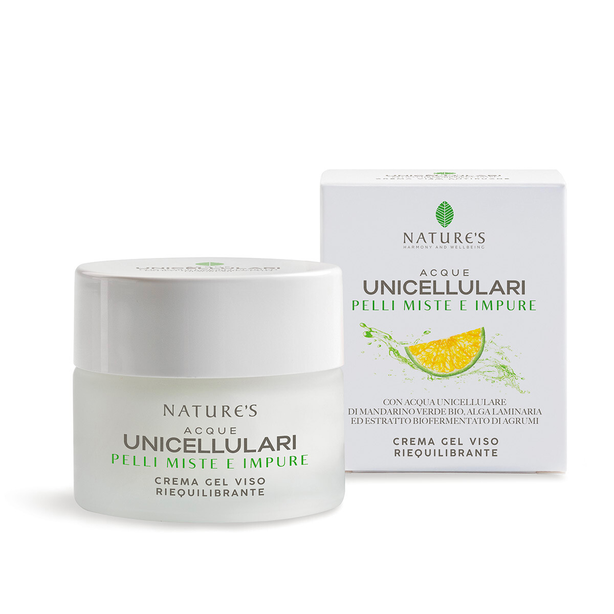 Crema Gel Viso Riequilibrante - Nature's