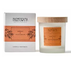 Candela profumata Neroli e Petitgrain - Nasoterapia