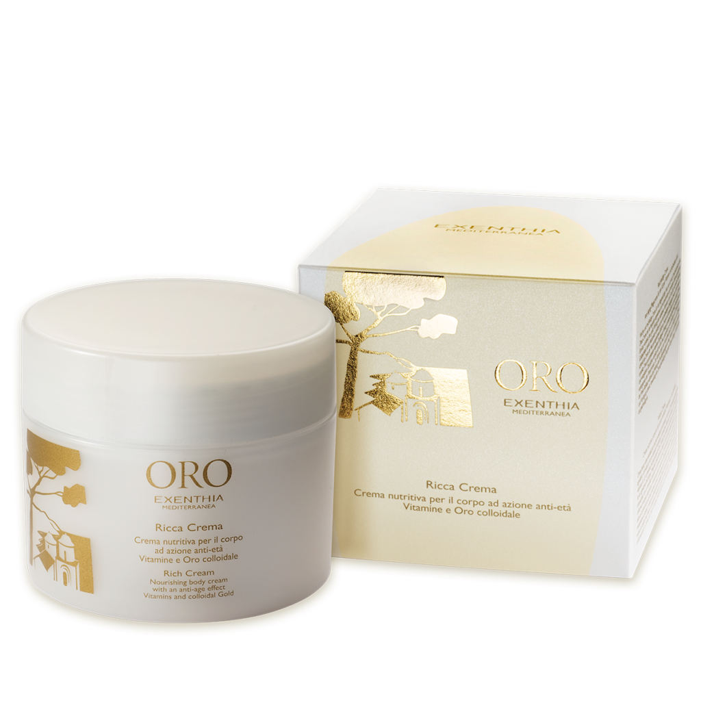 Ricca crema per il corpo Oro - Oficine  Clemàn