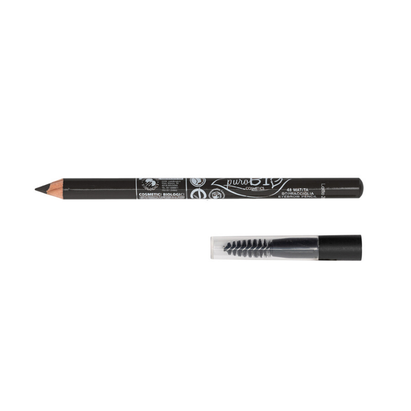 Matita sopracciglia n. 48 Carbone - PuroBio Cosmetics