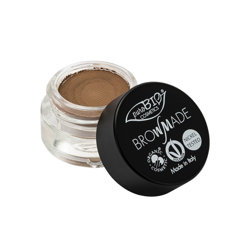 BrowMade Pasta per sopracciglia n. 1 Cenere- PuroBio Cosmetics
