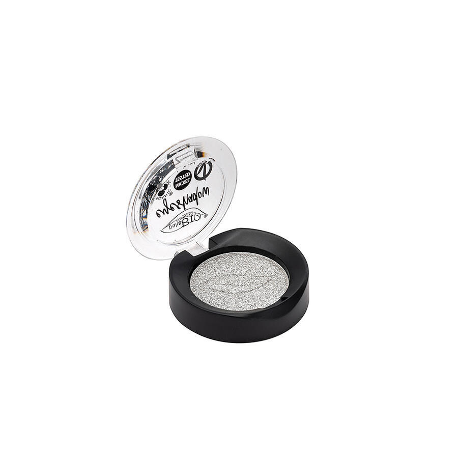 Ombretto in cialda n.23 Argento shimmer - PuroBio Cosmetics