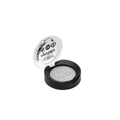 Ombretto in cialda n.23 Argento shimmer - PuroBio Cosmetics