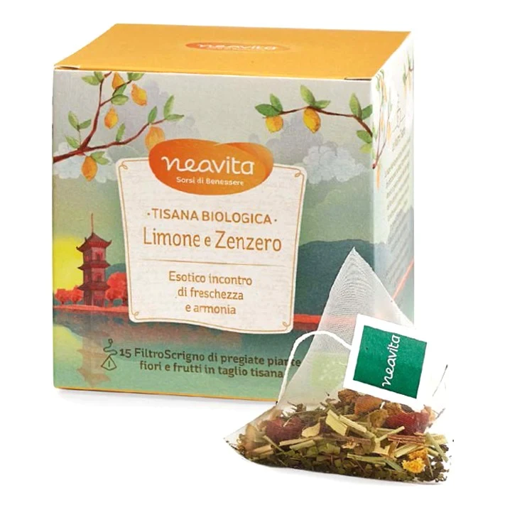 Filtro scrigno Limone e zenzero - Neavita