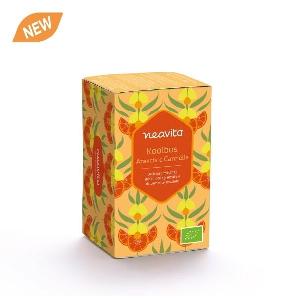 Tisana Biologica Rooibos arancia e cannella - Neavita