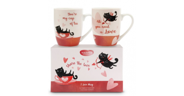 Set 2  Love Mug - Neavita