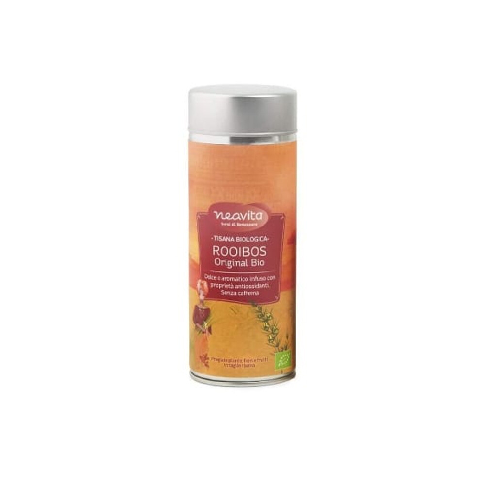 Silver tin Rooibos Original Bio - Neavita
