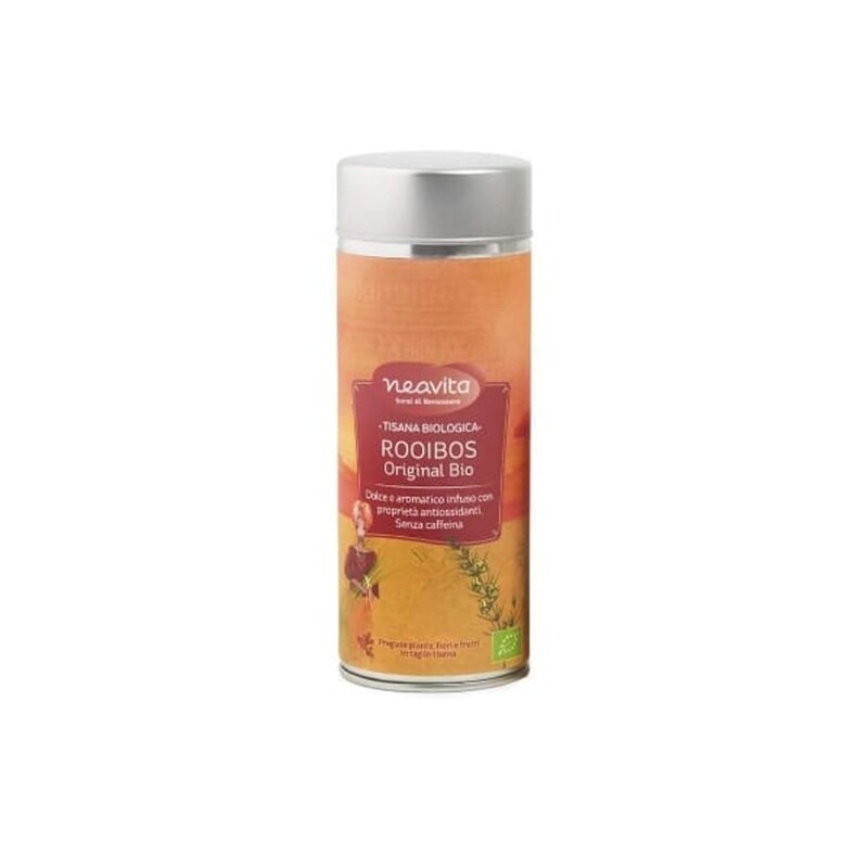 Silver tin Rooibos Original Bio - Neavita