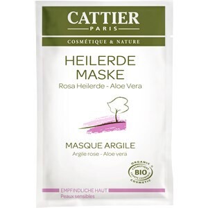 Maschera viso argilla rosa pelli sensibili - Cattier