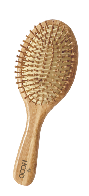 Spazzola rettangolare per capelli in Bambù - Mood