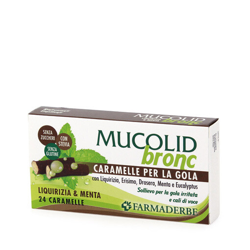 Caramelle Mucolid bronc - Farmaderbe
