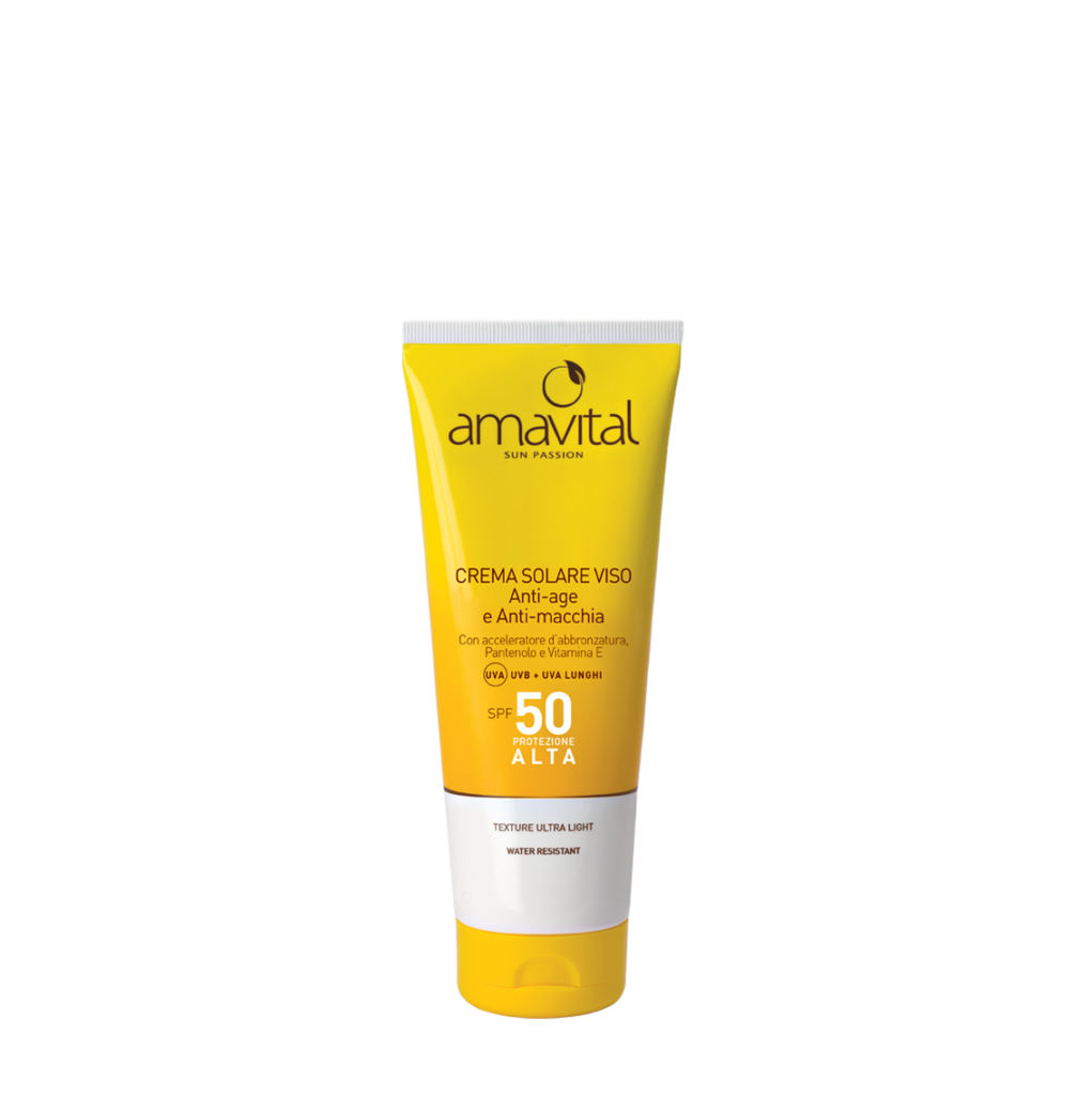 Crema viso antiage e antimacchia - Amavital