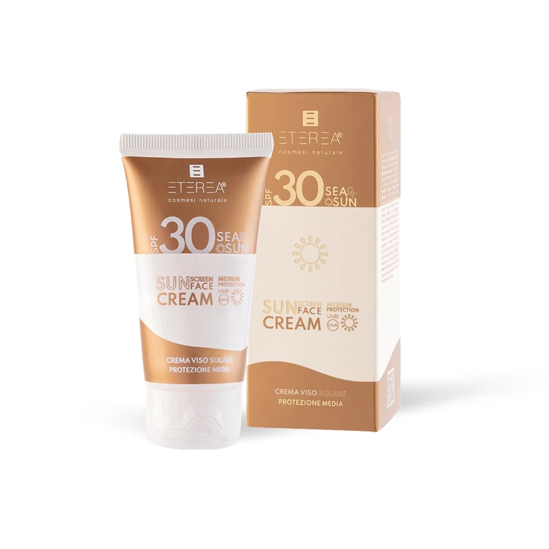 Sun screen face cream 30 spf - Eterea Cosmesi Naturale