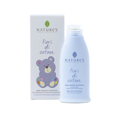 Baby Bagno shampoo Fiori di cotone - Nature's