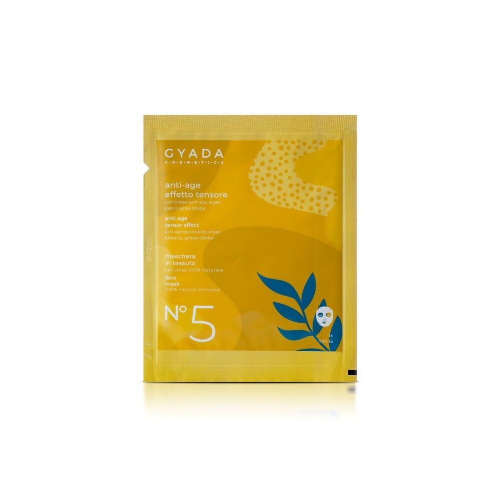 Maschera in tessuto anti-age effetto tensore - Gyada Cosmetics