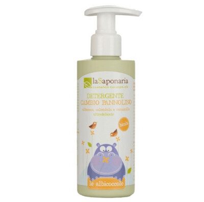 Bio Detergente cambio pannolino - La Saponaria Bio Detergente cambio pannolino - La Saponaria