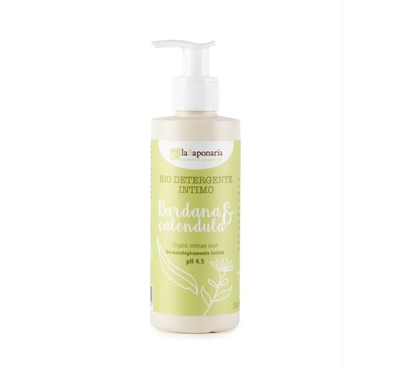 Detergente intimo bardana e Calendula - La Saponaria
