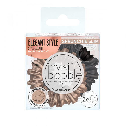 Sprunchie slim true golden - Invisibobble