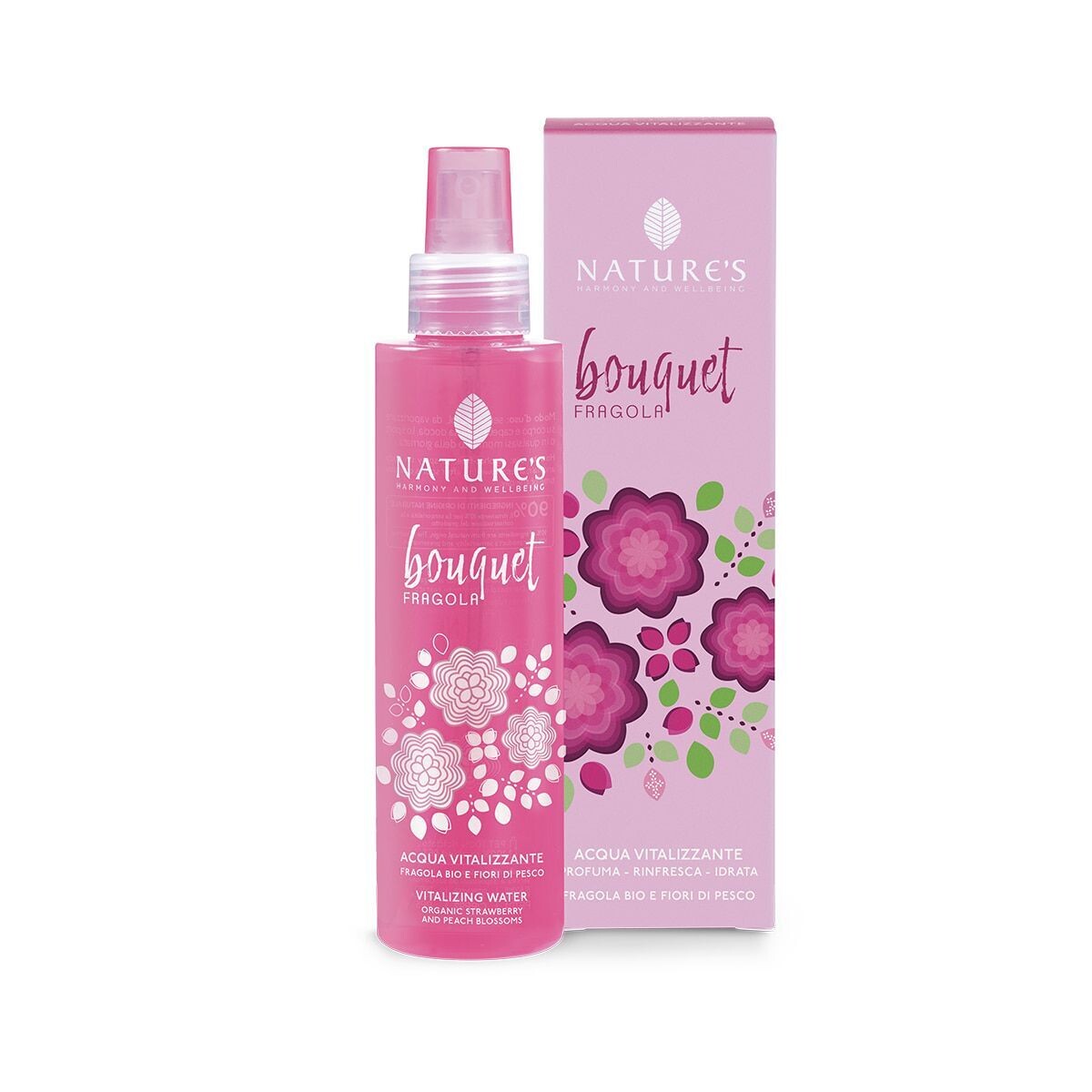 Acqua Vitalizzante Bouquet di Fragola - Nature's