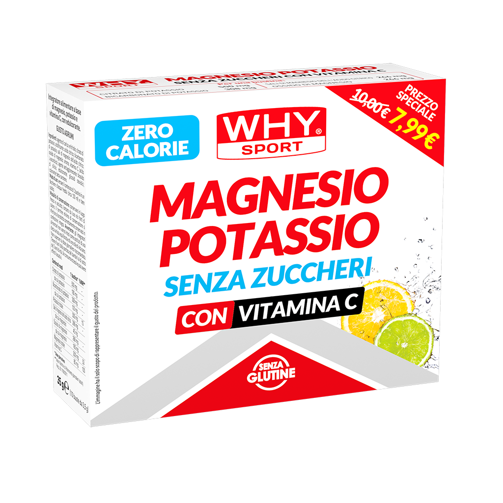 Magnesio Potassio senza zuccheri - WhySport