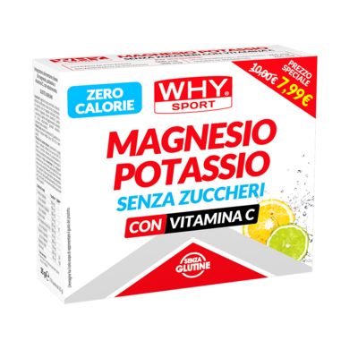 Magnesio Potassio senza zuccheri 1+1 OMAGGIO - WhySport