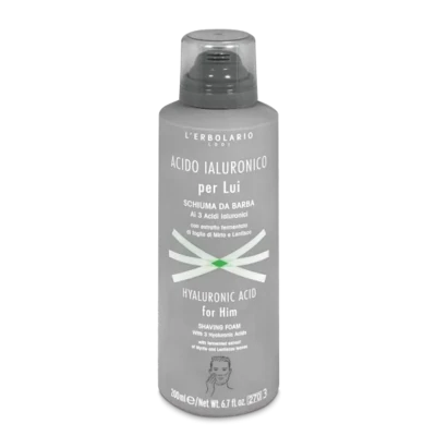 Schiuma da barba Acido Ialuronico per lui - L'Erbolario Schiuma da barba Acido Ialuronico per lui - L'Erbolario