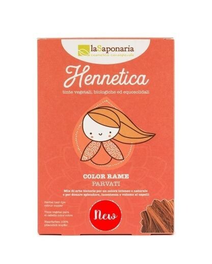 Tinta vegetale rame Hennetica - La Saponaria