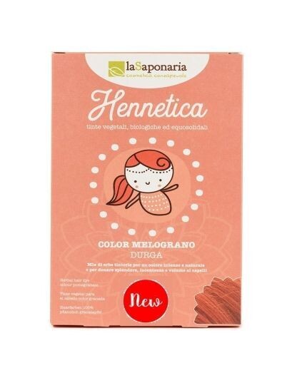 Tinta vegetale melograno Hennetica - La Saponaria