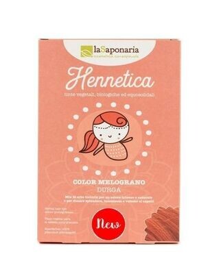 Tinta vegetale melograno Hennetica - La Saponaria