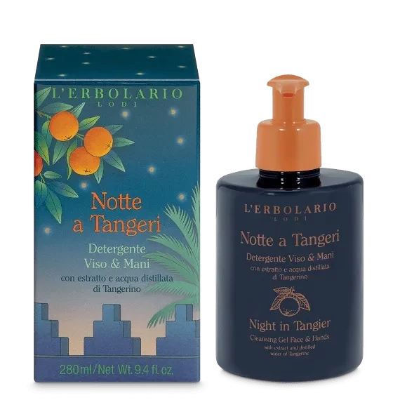 Gel Detergente Viso & Mani Notte a Tangeri - L'Erbolario