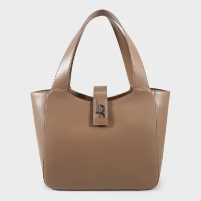 Borsa a spalla NEW MELISSA Taupe - Label Rose