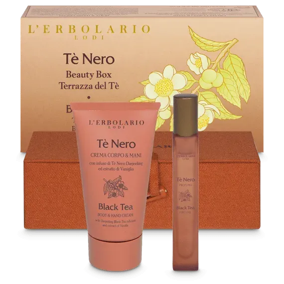 Beauty box Terrazza del tè Tè nero - L'erbolario