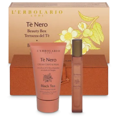 Beauty box Terrazza del tè Tè nero - L'erbolario