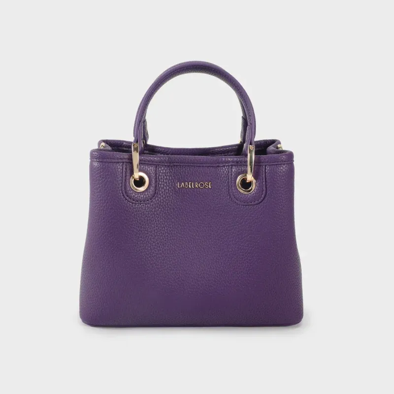 Borsa a mano Margot Small viola - Label Rose