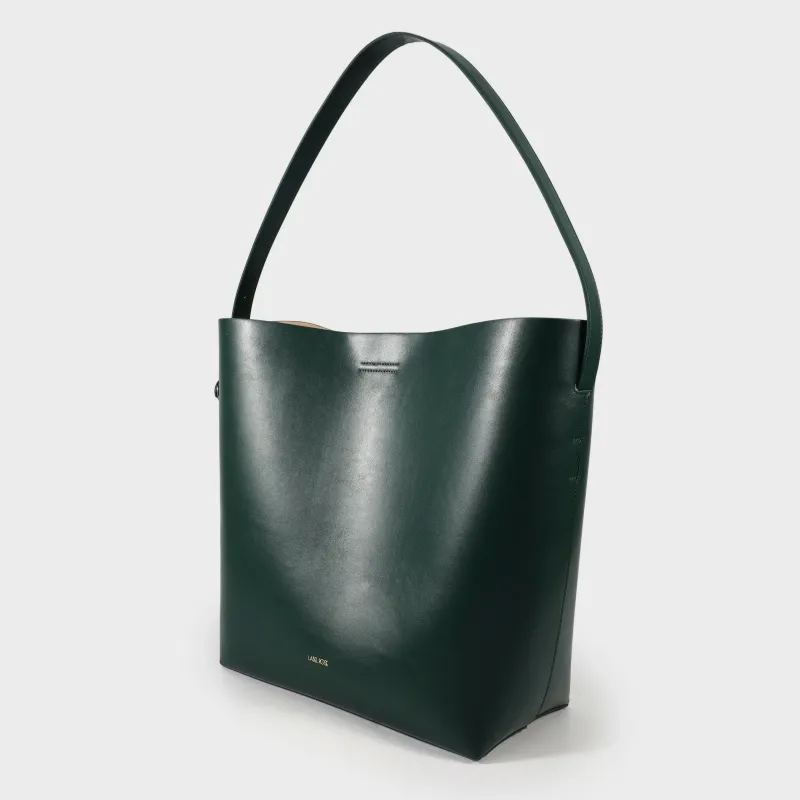 Shopper Bag Gea Verde bosco- Label Rose