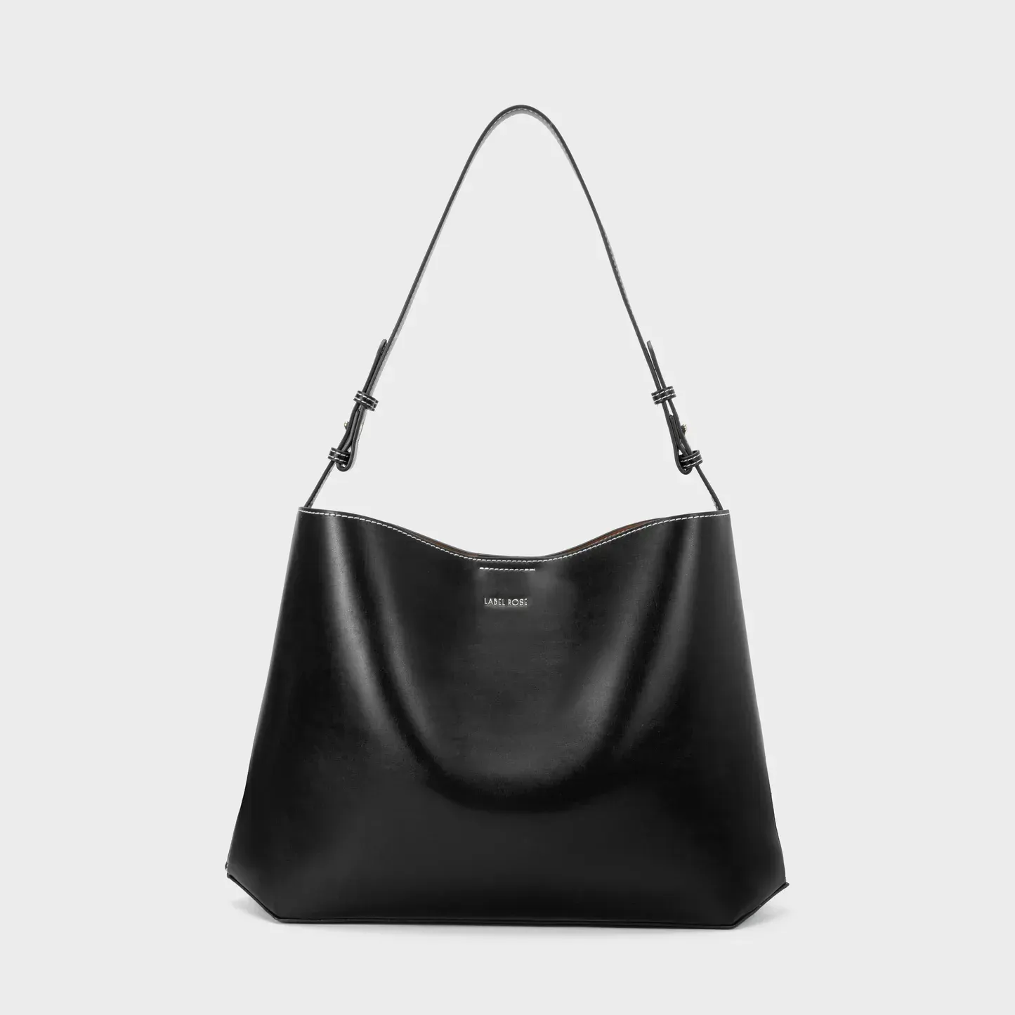 Shopper bag Florence nero - Label Rose