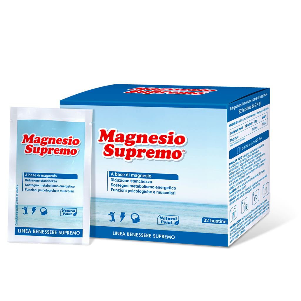 Magnesio Supremo 32 bustine - Naturalpoint