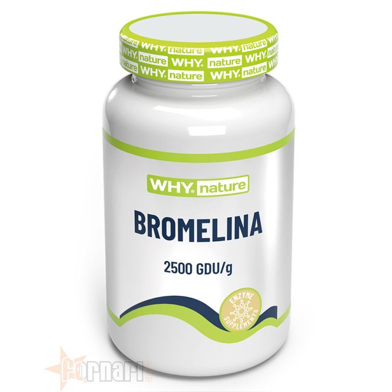 Bromelina 500mg - Why Nature