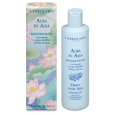 Bagnoschiuma Alba in Asia - L'Erbolario