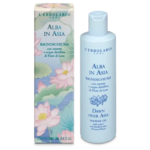 Bagnoschiuma Alba in Asia - L'Erbolario