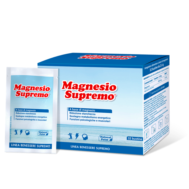 Magnesio Supremo 32 bustine - Naturalpoint