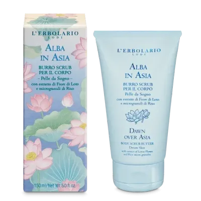 Burro scrub per il corpo Alba in Asia - L'Erbolario