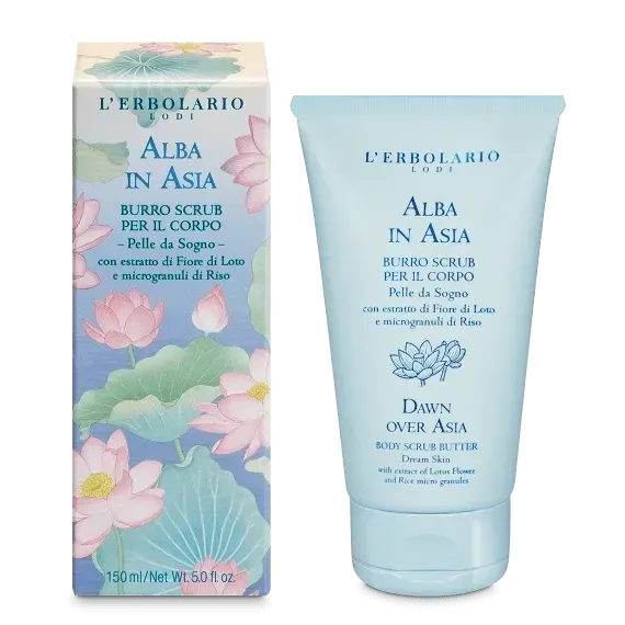 Burro scrub per il corpo Alba in Asia - L'Erbolario