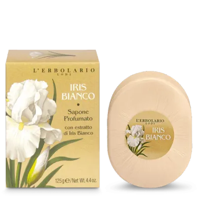Sapone profumato Iris Bianco - L'Erbolario