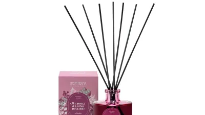 Diffusore con bastoncini Uve dolci e Legno di cedro - Nasoterapia