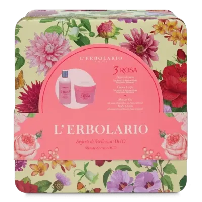 Cofanetto regalo 3 Rosa- L'Erbolario Cofanetto regalo 3 Rosa- L'Erbolario